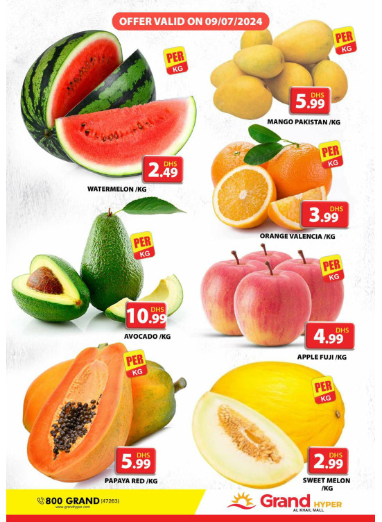 Fruitilicious Tuesday - Grand Hyper Al Khail Mall