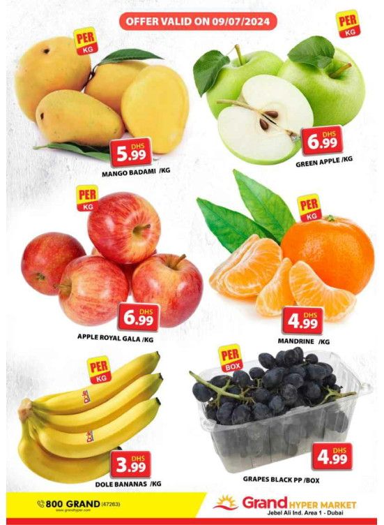 Fruitilicious Tuesday - Grand Hypermarket Jebel Ali