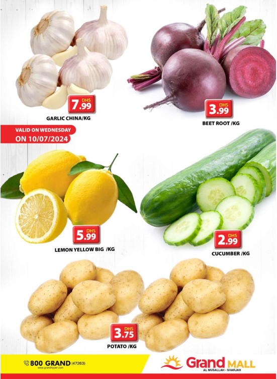 Veggie Wednesday - Grand Mall Sharjah