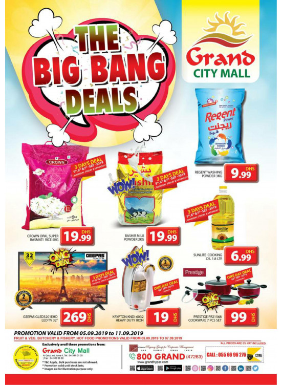 The Big Bang Deals - Grand City Mall