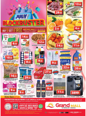 Weekend Deals - Grand Mall Sharjah