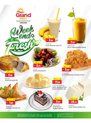 Weekend Fresh - Mekaines