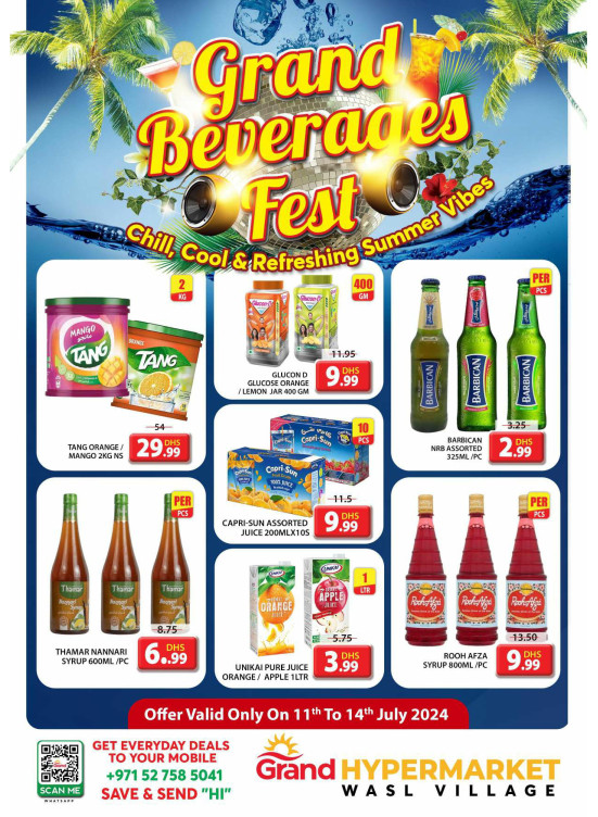 Grand Beverages Fest - Wasl Village, Dubai