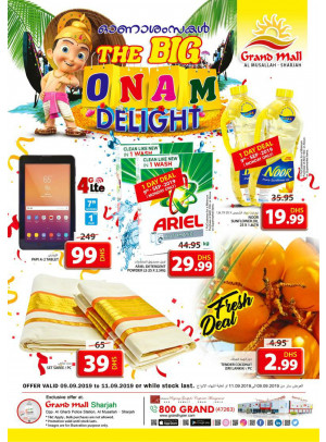 Onam Delights - Grand Mall Sharjah