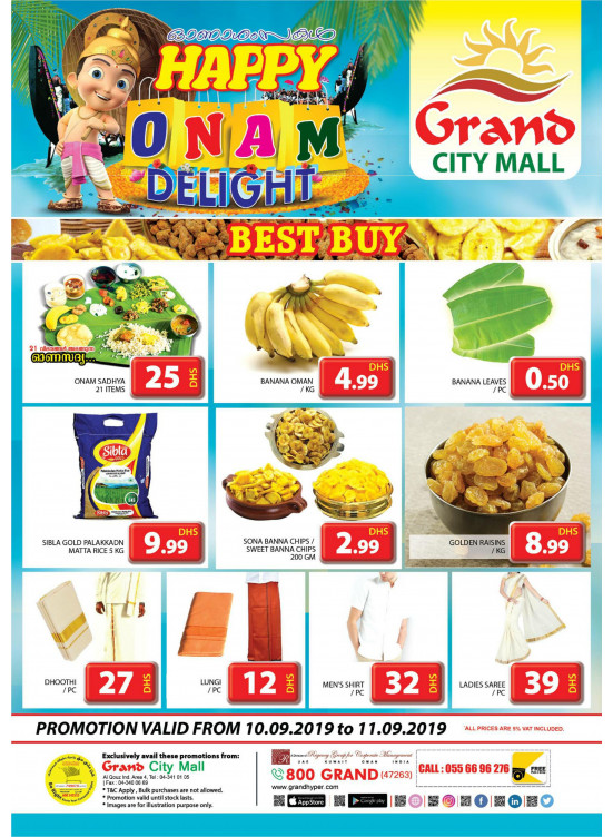 Onam Delights - Grand City Mall