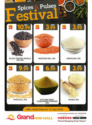 Spices & Pulses Festival - Grand Mini Mall