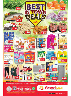 Best Deals - Grand Mall Sharjah