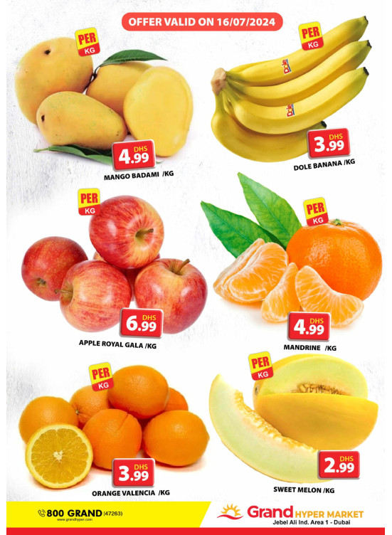 Fruitilicious Tuesday - Grand Hypermarket Jebel Ali