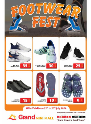 Footwear Fest - Grand Mini Mall
