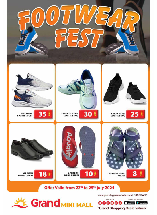Footwear Fest - Grand Mini Mall