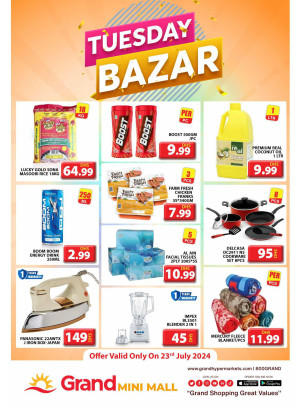 Tuesday Bazar - Grand Mini Mall