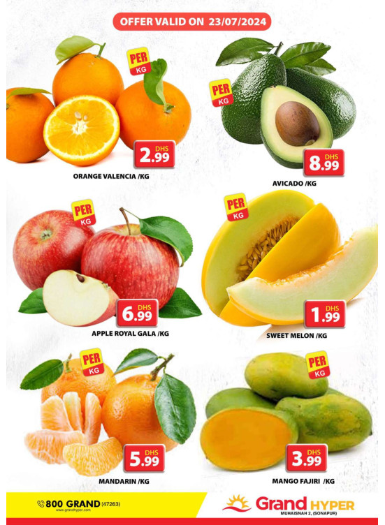 Fruitilicious Tuesday - Grand Hyper Muhaisnah