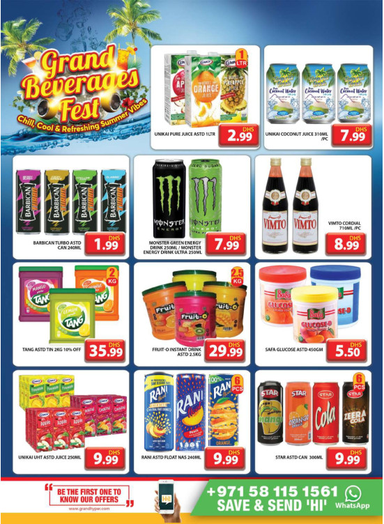 Grand Beverages Fest - Grand Hyper Muhaisnah