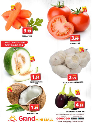 Veggie Wednesday - Grand Mini Mall