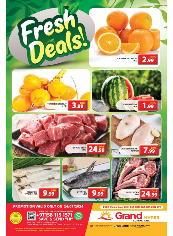 Fresh Deals - Grand Hyper Al Khail Mall