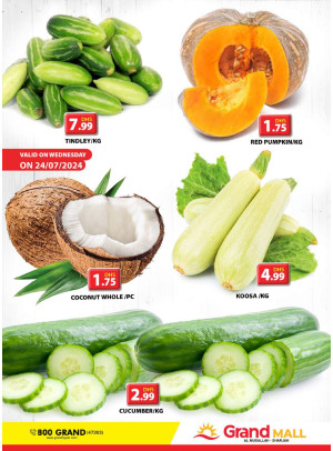 Veggie Wednesday - Grand Mall Sharjah