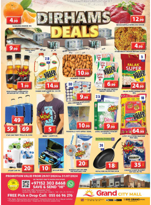 Midweek Deals - Grand City Mall