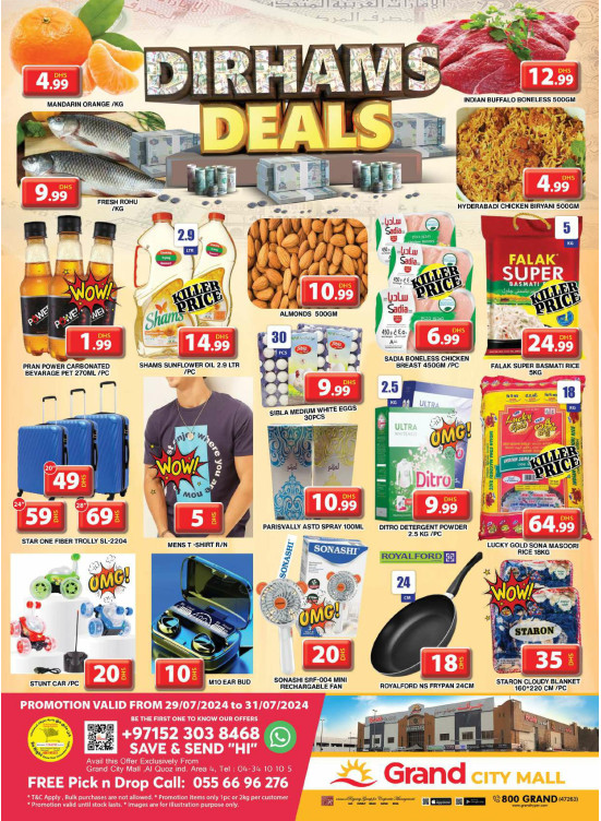 Midweek Deals - Grand City Mall