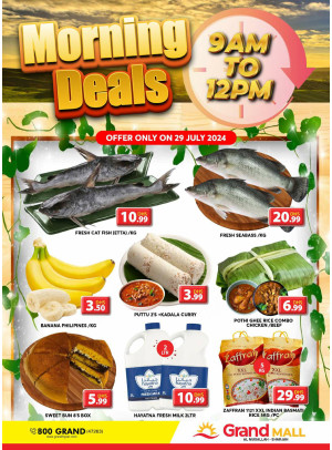 Morning Deals - Grand Mall Sharjah