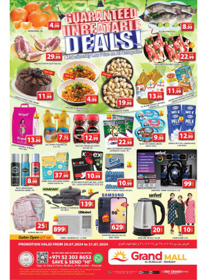 Midweek Deals - Grand Mall Sharjah