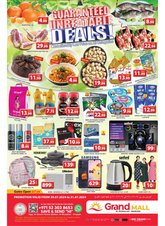 Midweek Deals - Grand Mall Sharjah