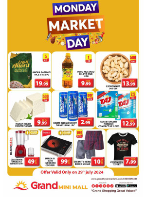 Monday Market Day - Grand Mini Mall
