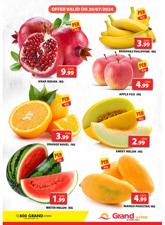 Fruitilicious Tuesday - Grand Hyper Al Khail Mall