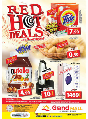 Red Hot Deals - Grand Mall Sharjah