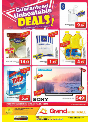 Guaranteed Unbeatable Deals - Grand Mini Mall
