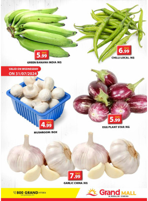 Veggie Wednesday - Grand Mall Sharjah