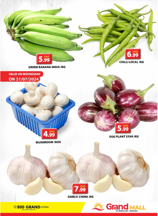 Veggie Wednesday - Grand Mall Sharjah