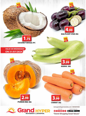 Veggie Wednesday - Grand Hyper Muhaisnah