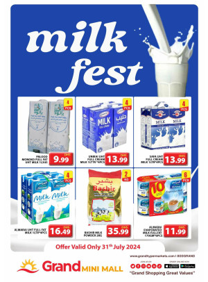 Milk Fest - Grand Mini Mall
