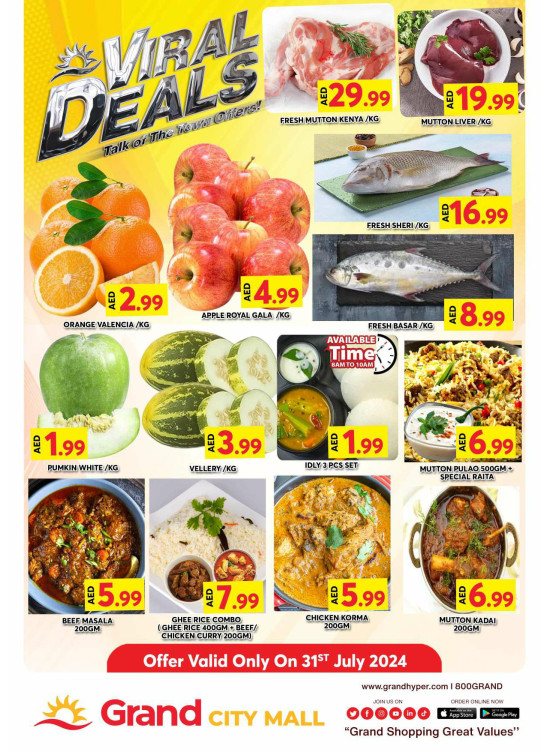 Viral Deals - Grand City Mall
