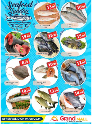 Seafood Sunday - Grand Mall Sharjah