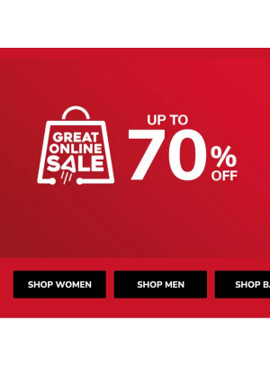 Up To 70% Off