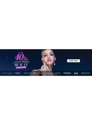 Flat 40% Off Everything Beauty