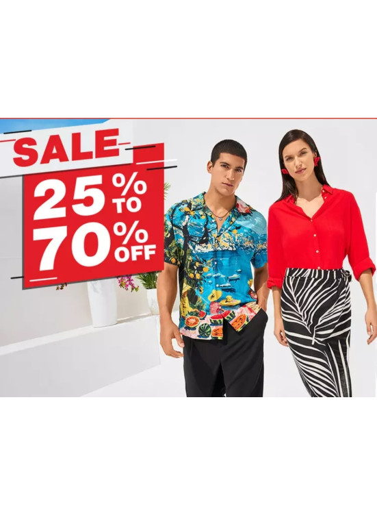 25% To 70% Sale