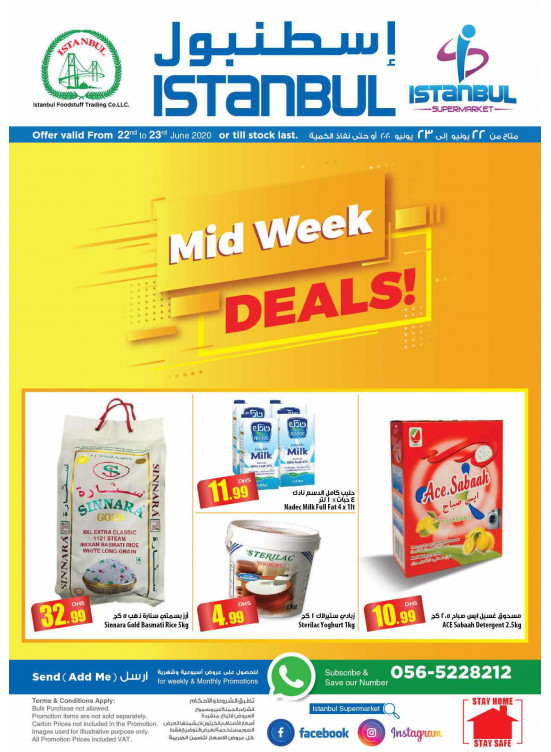 Midweek Deals