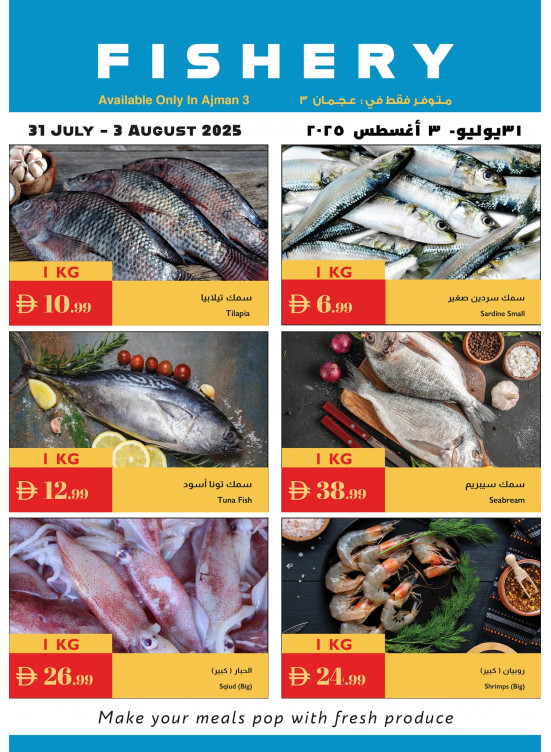 عروض الأسماك - عجمان
