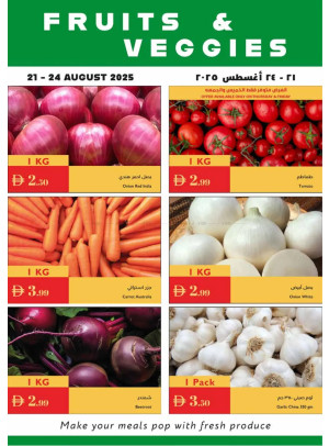 Fruits & Veggies Deals