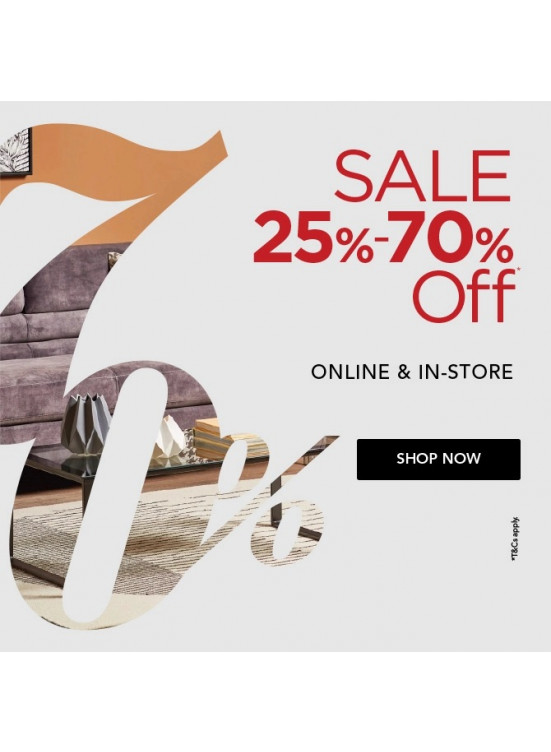 الخصومات الكبرى 25% حتى 70% 