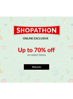 ماراثون التسوق - خصم حتى 70%