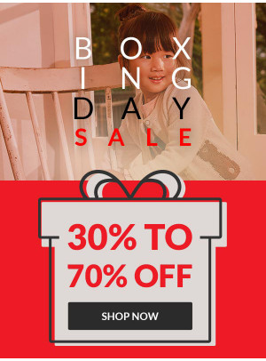 تخفيضات بوكسينج داي 30 - 70 %