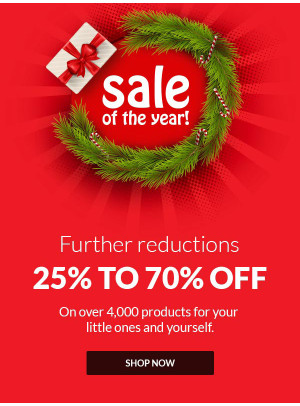 تنزيلات العام المميز 25% حتى 70%