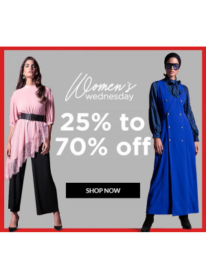 Women's Wednesday - 25% To 70% Off