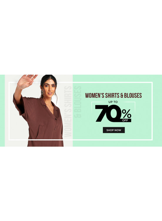 Women's Shirts & Blouses - Up To 70% Off