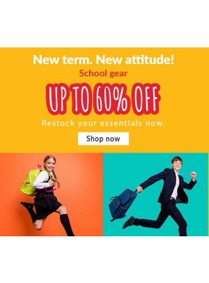 Up To 60% Off on School Gear