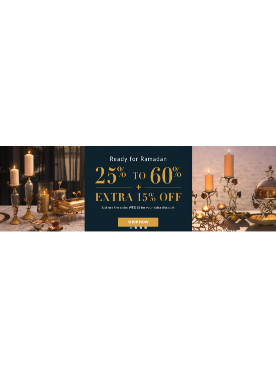 Ready for Ramadan 25% to 60% Off