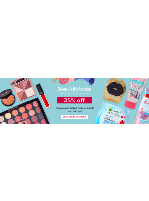 Women's Wednesday - 25% Off
